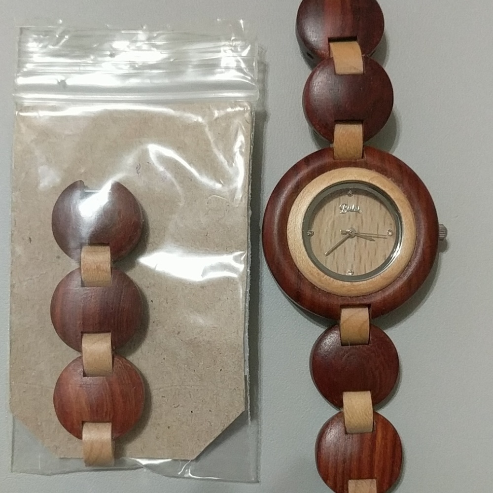 Handmade wooden watch